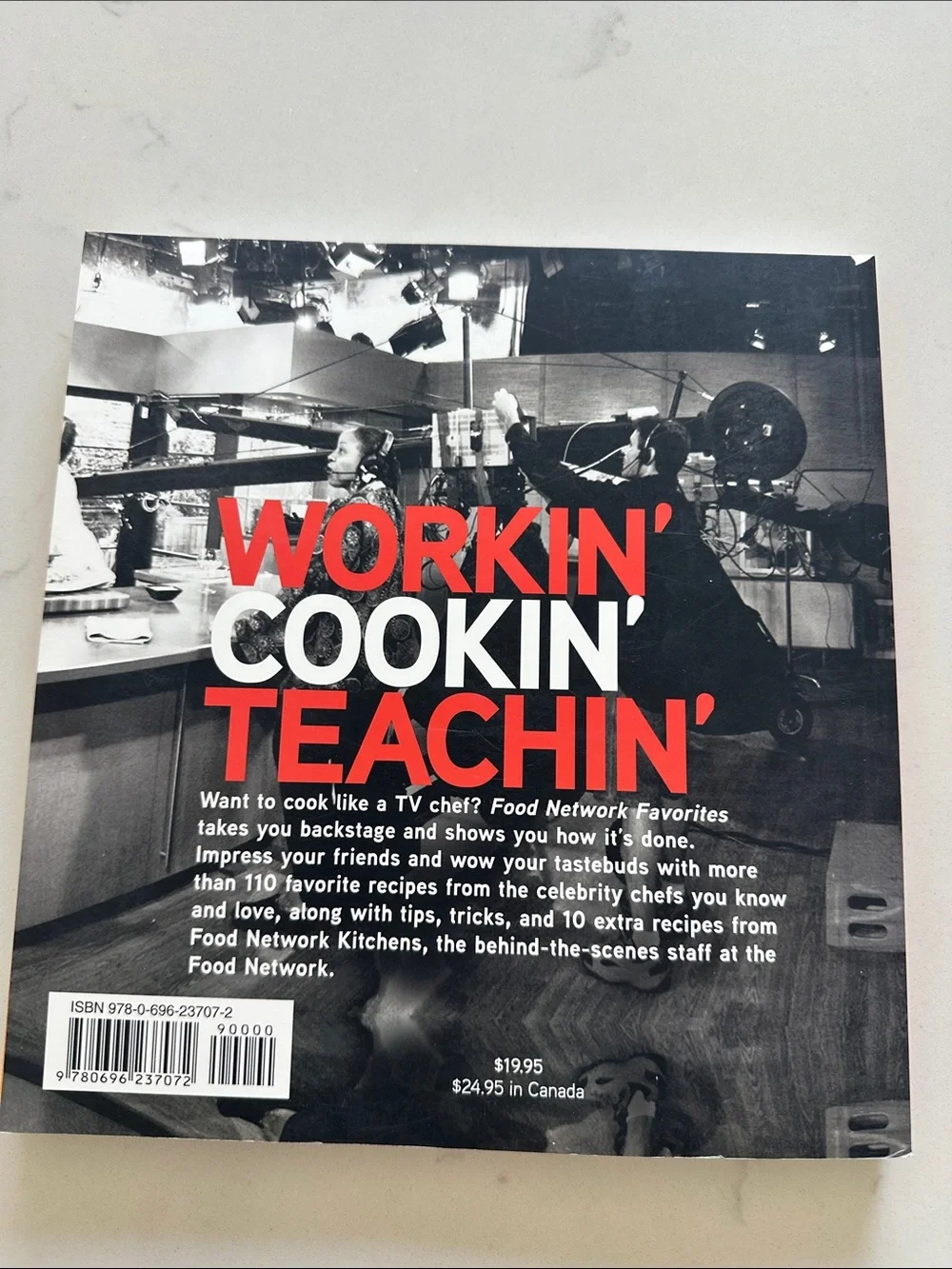 Food Network Favorites Cookbook - Orange & White Cover